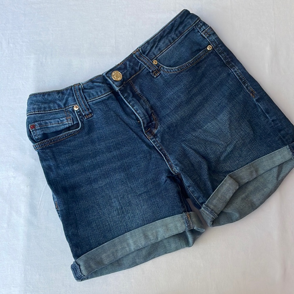Seven7 Weekend Jean Shorts with Folded End